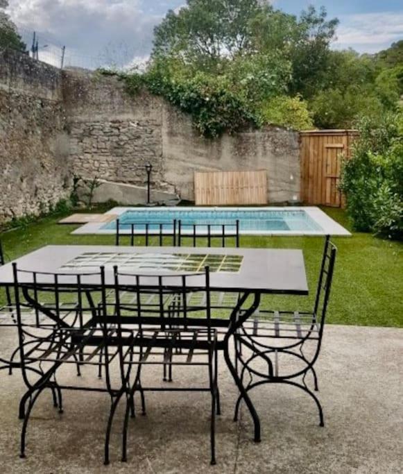 Jardin De La Garrigue - Maison 160M2 - Piscine Aragon Ngoại thất bức ảnh