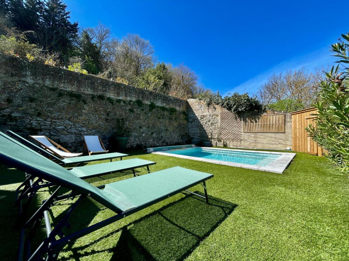 Jardin De La Garrigue - Maison 160M2 - Piscine Aragon Ngoại thất bức ảnh
